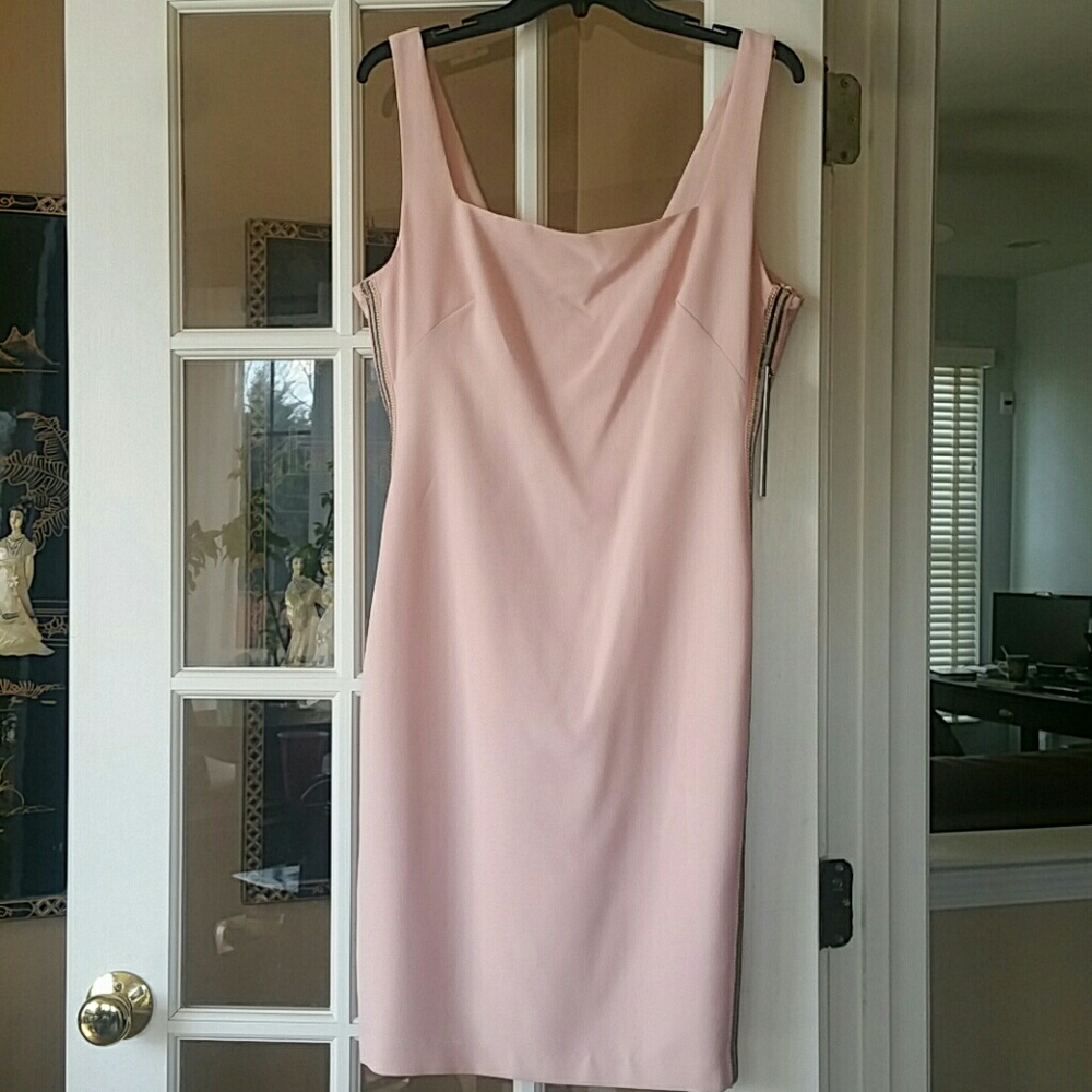 NWT Nicole Miller Size 12 Embellished Sheath Dress